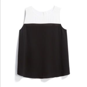 🌻Papermoon Razz Contrast Blouse Size2X Classic!